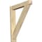 Ekena Millwork Traditional Arts & Crafts Rough Sawn Outlooker, Douglas Fir, 6"W x 34"D x 38"H OUT06X34X38TRA03RDF - alternate 1
